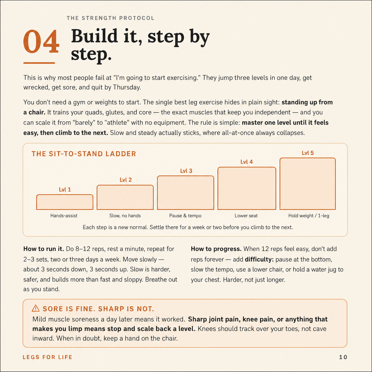 Legs for Life: The Simple Guide to Staying Strong, Steady, and Independent